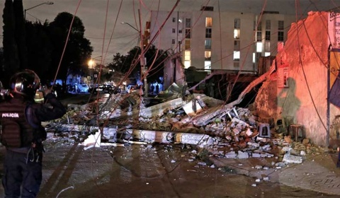 Asciende a 96 el número de fallecidos por el terremoto en México