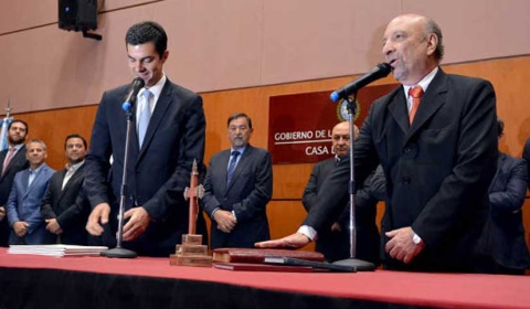Roque Mascarello jura su cargo como Ministro de Salud de Salta