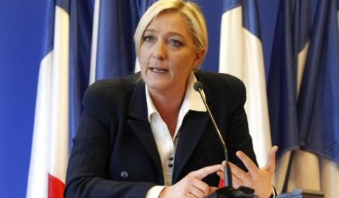 Le Pen plagia fragmentos enteros de un discurso de Fillon