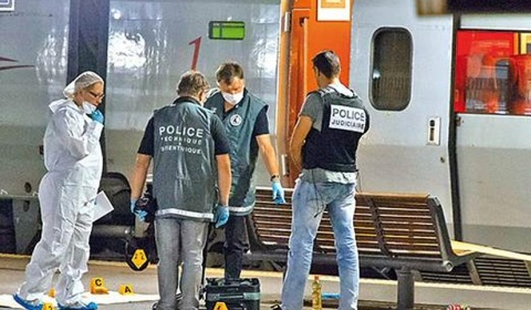 Las huellas dactilares confirman que el atacante del tren en Francia es un islamista radical