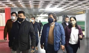 El gobernador Sáenz estrena en Orán la protección reforzada con ‘barbijo doble’