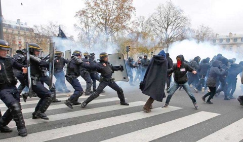 174 personas detenidas tras los incidentes en París