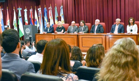 Ha sido Sáenz y no Catalano el que ha ‘encabezado’ el acto de apertura del año judicial salteño de 2020