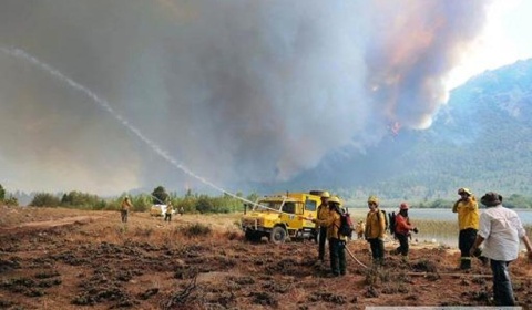 Al menos 34.000 hectáreas afectadas por los incendios en Chubut