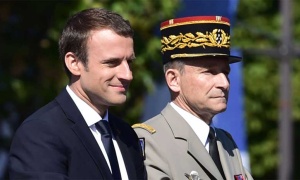 Dimite el jefe del Estado Mayor francés por su desacuerdo con Macron