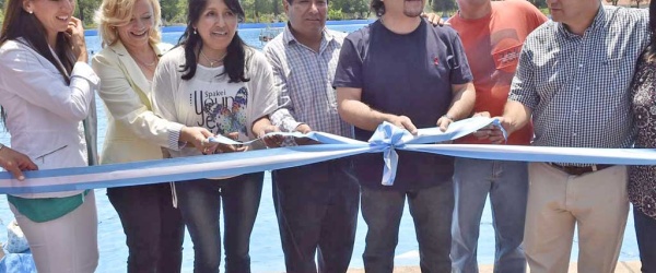 El intendente Sáenz inaugura la temporada del balneario Carlos Xamena