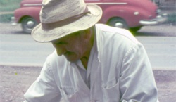 El empanadero Chávez, caminante impenitente