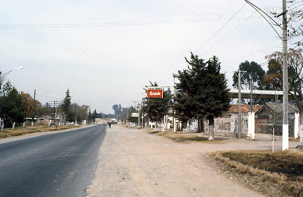 Esquina donde se rodó la película