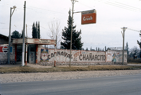 El auténtico rancho el Chañarcito, allá por 1974