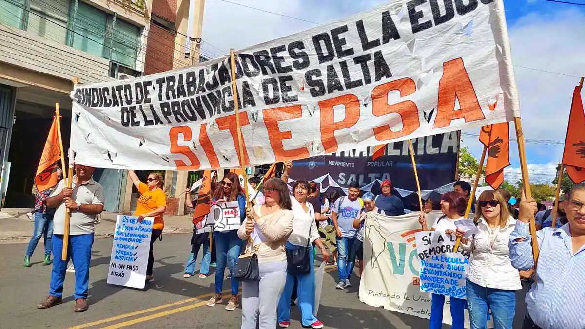 Conflicto docente en Salta