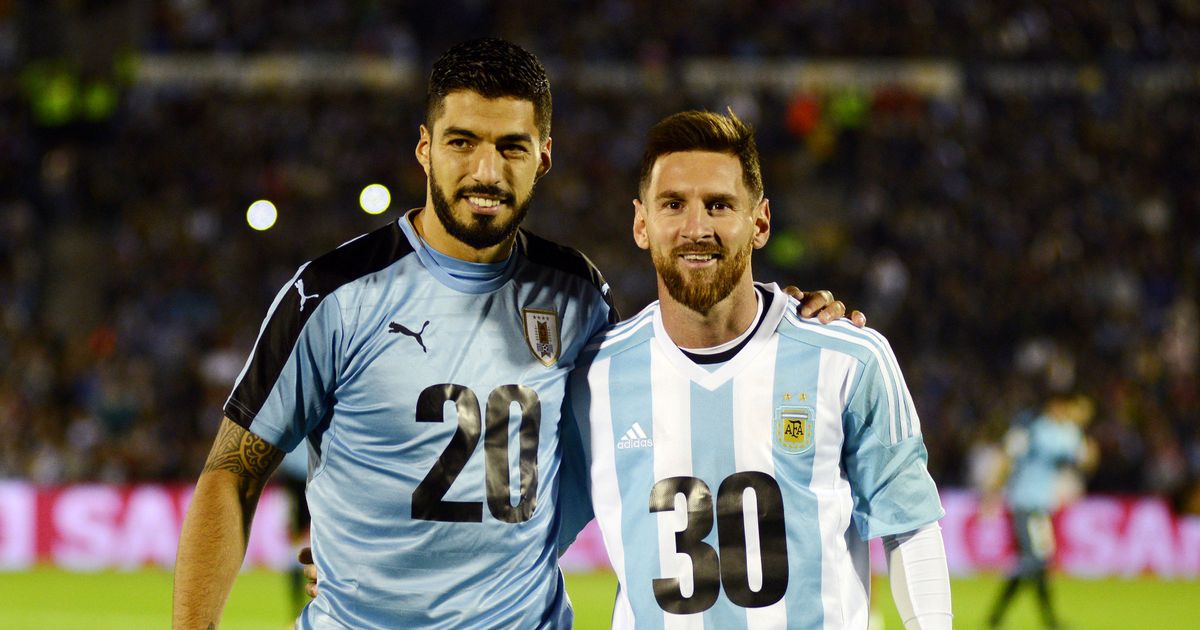 Luis Suárez y Leo Messi