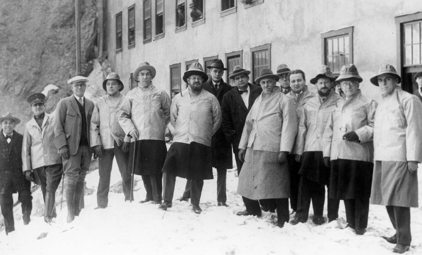 Albert Thomas durante su viaje a América del Sur