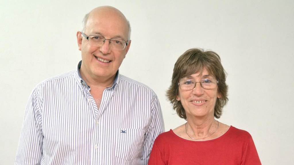 Edmundo Falú y María Lapasset