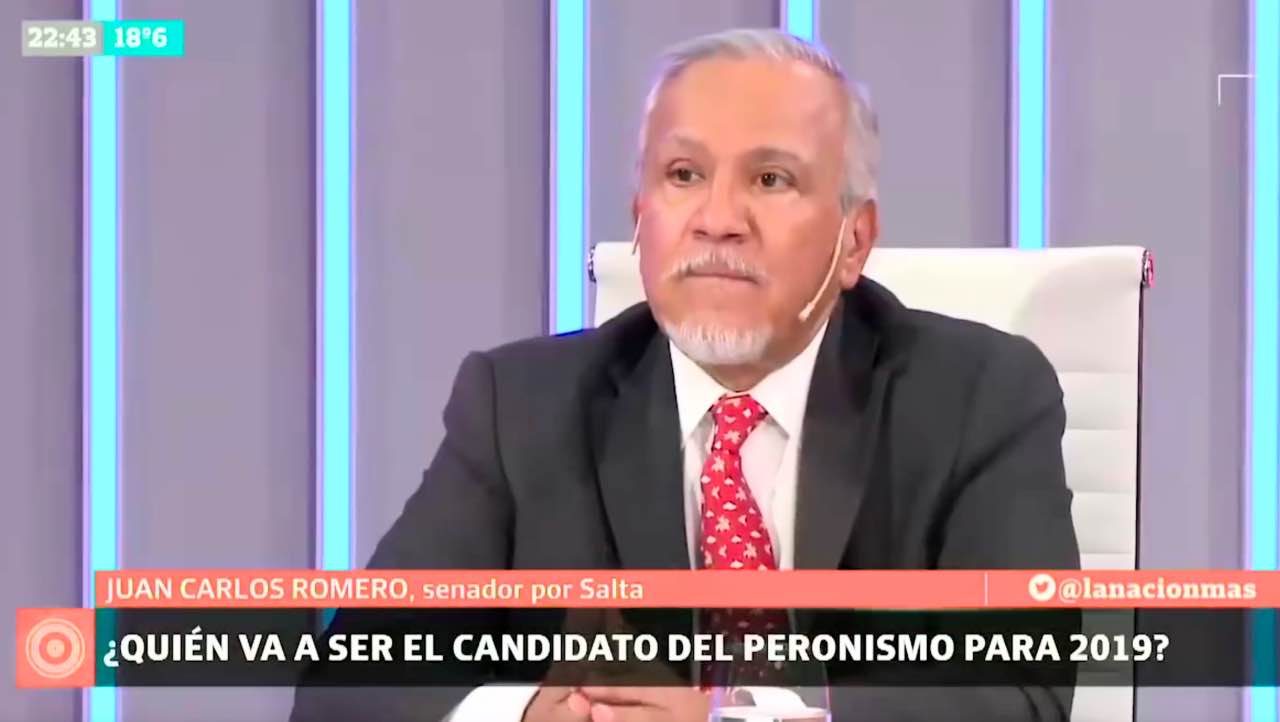 Juan Carlos Romero, durante la entrevista