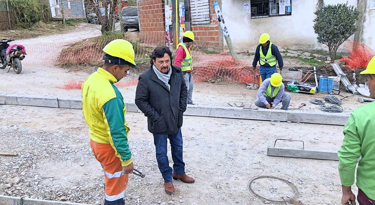 Sáenz en el barrio El Carmen