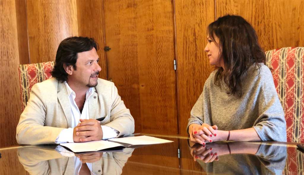 Gustavo Sánez y Carolina Stanley