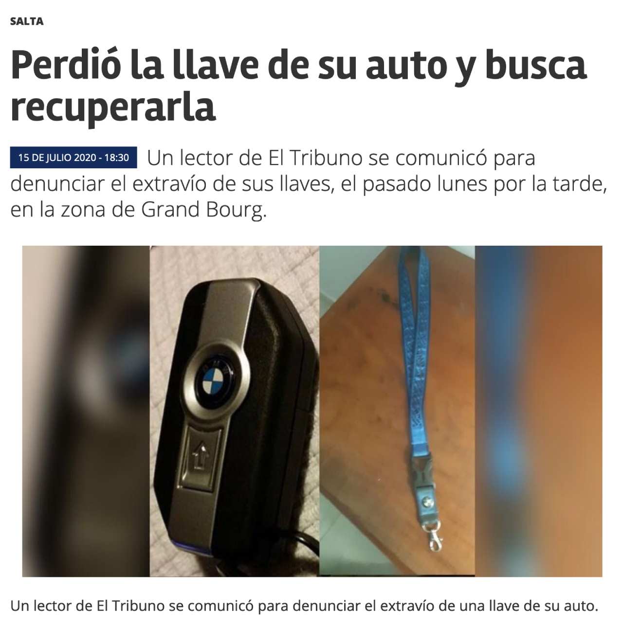 Ojalá que las encuentre