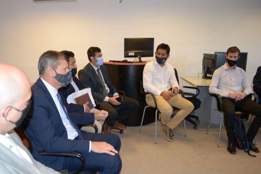 Reunión de empresarios y fiscales con el Ministro de Seguridad