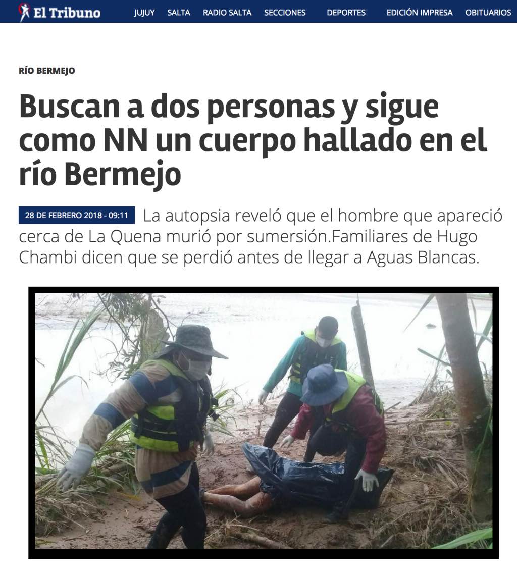 La sumersión en la prensa de Salta mt_nothumb