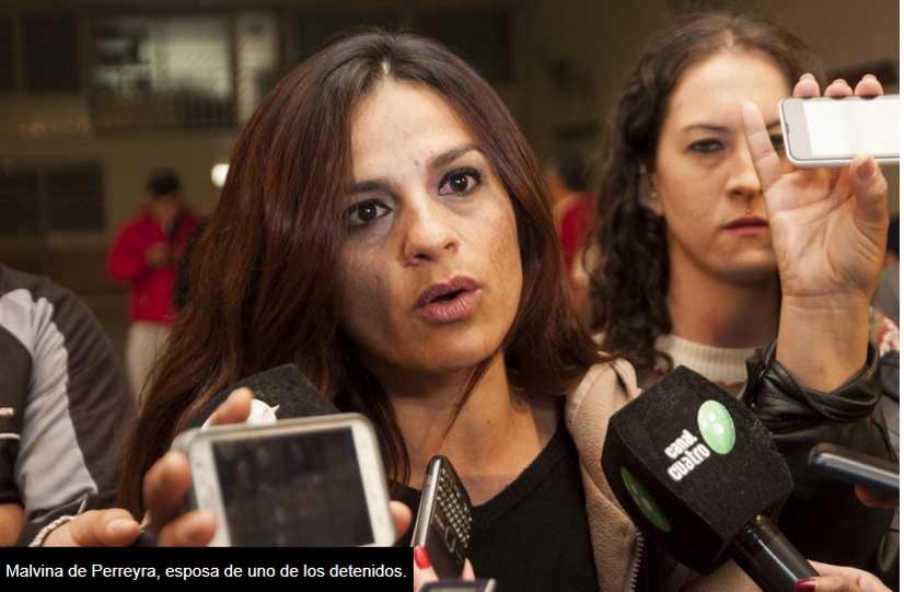 Malvina Astorga, esposa de uno de los sindicalistas readmitidos