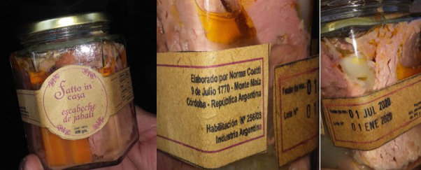 Escabeche de jabalí Fatto in casa