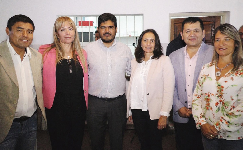 La ministra Medrano en La Caldera