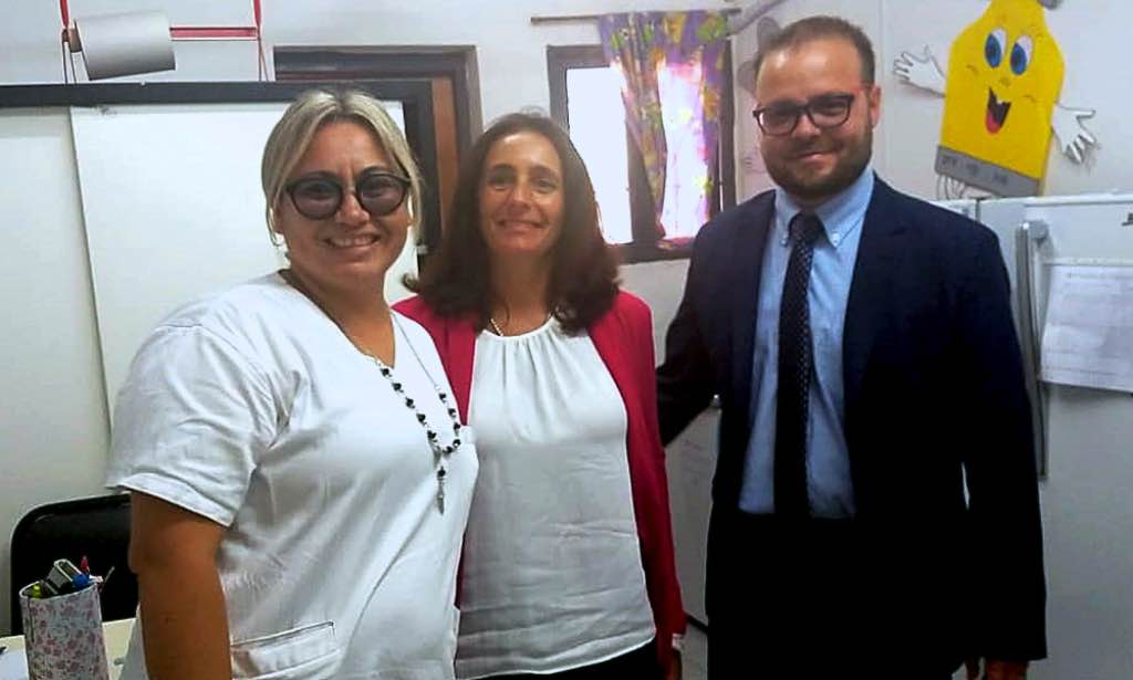 La ministra Medrano en el hospital de Rosario de la Frontera