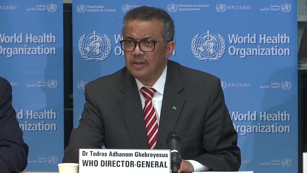 Dr. Tedros Adhanom Ghebreyesus - Director General de la OMS