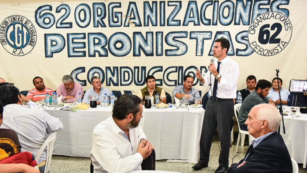 Urtubey arenga a sindicalistas salteños la víspera del 1 de Mayo